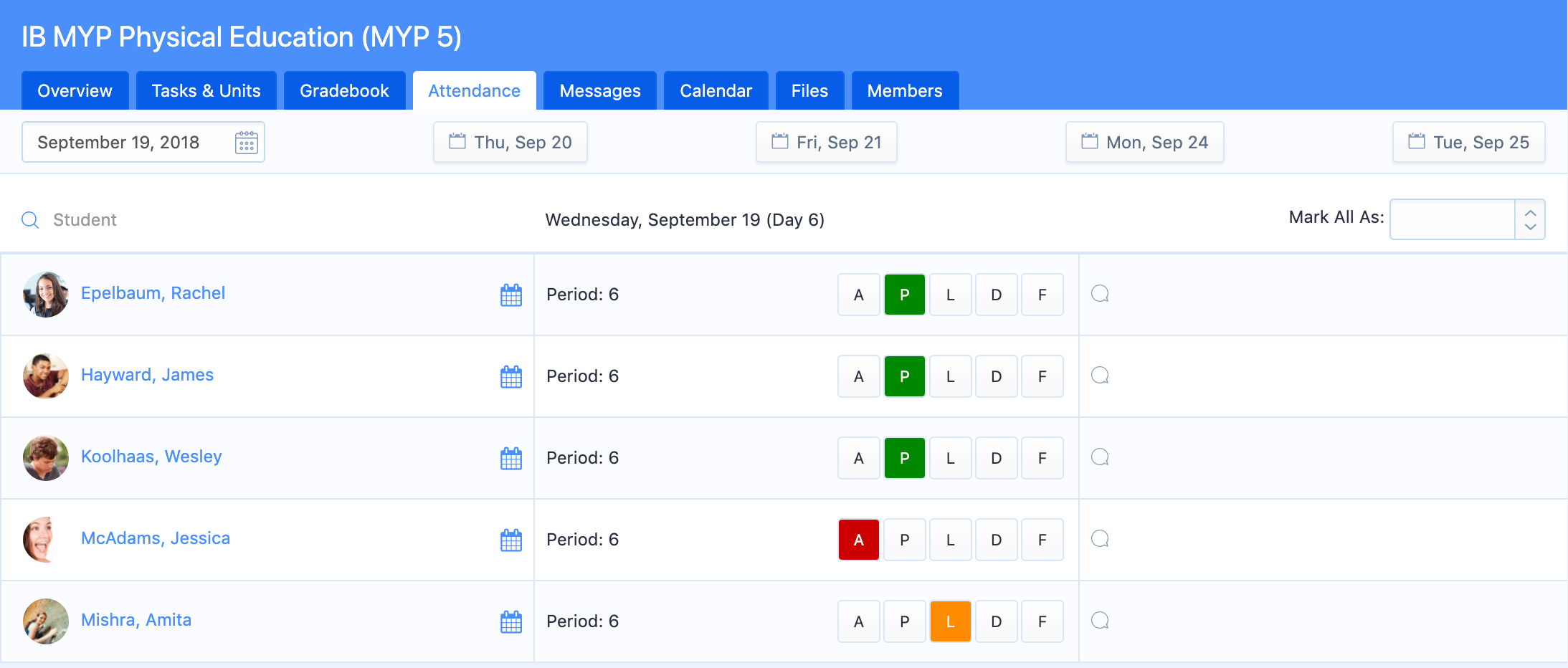 Middle Years v3 69 myp attendance
