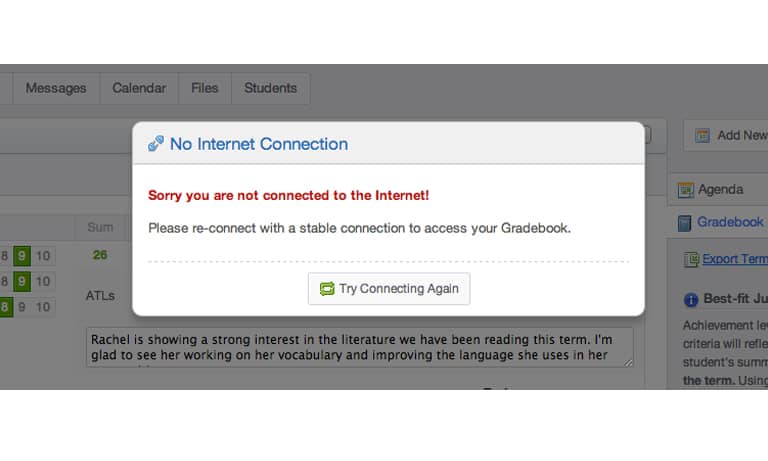 Gradebook Lock