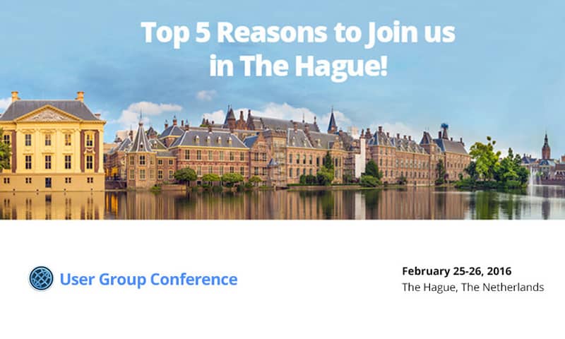 Top 5 Reasons to Join us in The Hague!