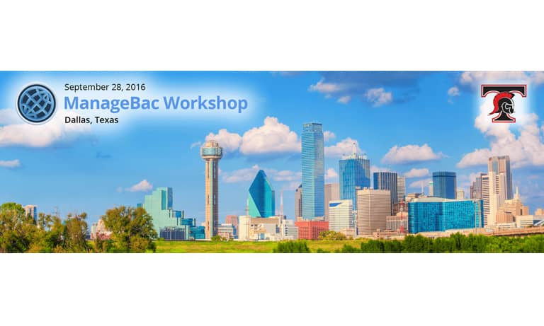 Join us for a Complimentary ManageBac Diploma Workshop in Dallas, Texas!