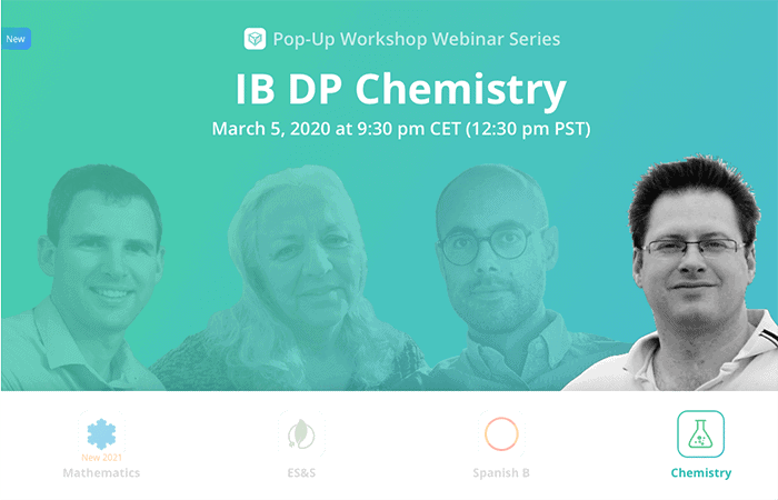4 SMARTPREP Pop Up Workshop Email Header Image IB DP Chemistry