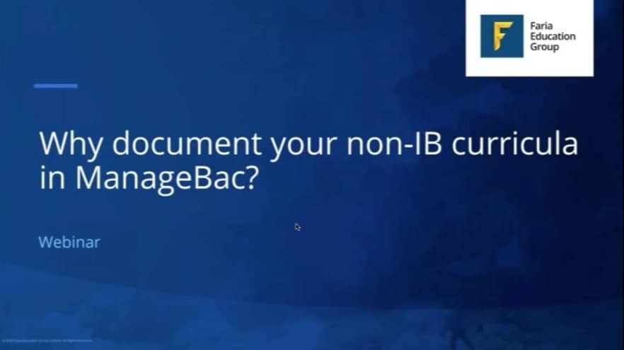 如何在ManageBac中记录存档非IB课程?