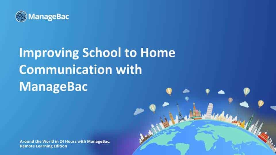 如何使用ManageBac提高家校沟通效率