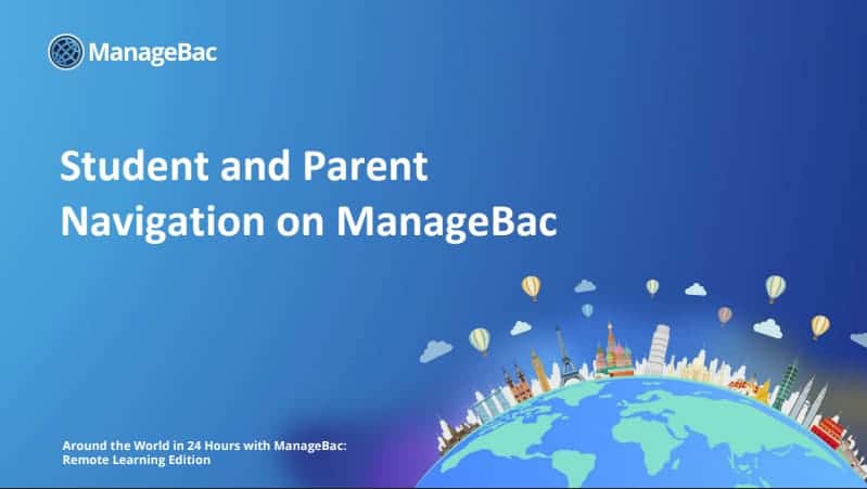 学生和家长端如何操作ManageBac