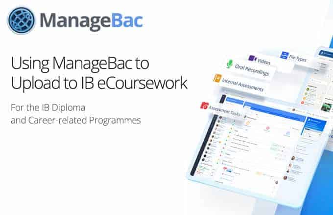 使用ManageBac上传作业至IB eCoursework