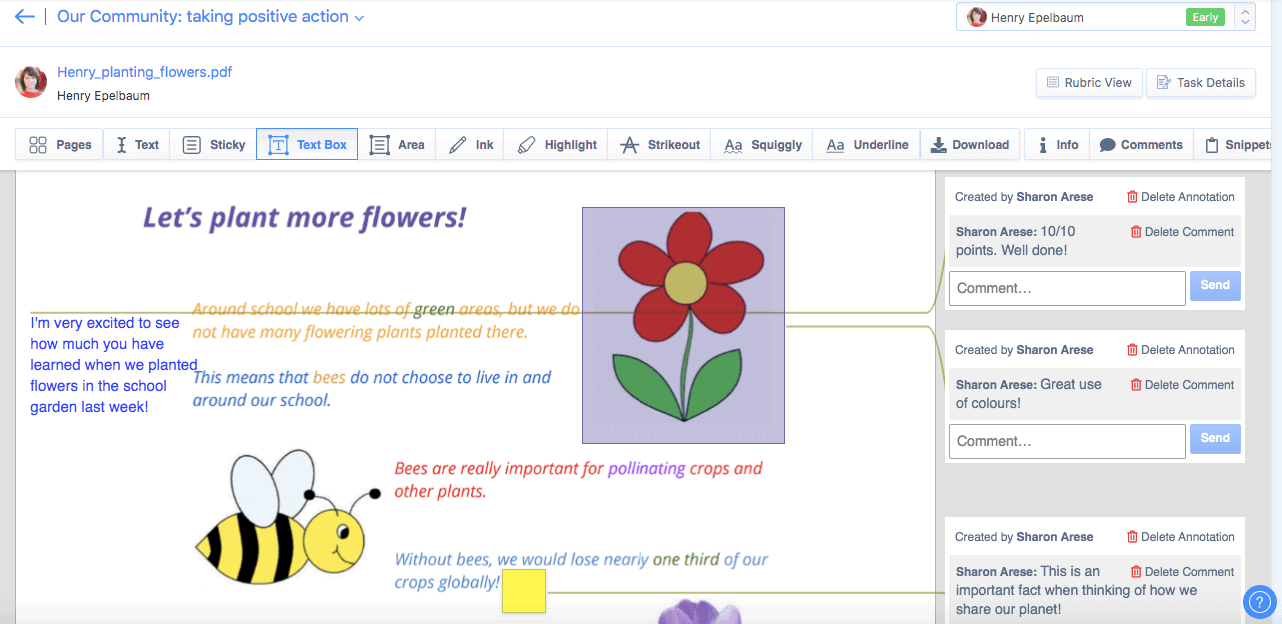 Primary Years v4 83 PYP Gradebook Annotations