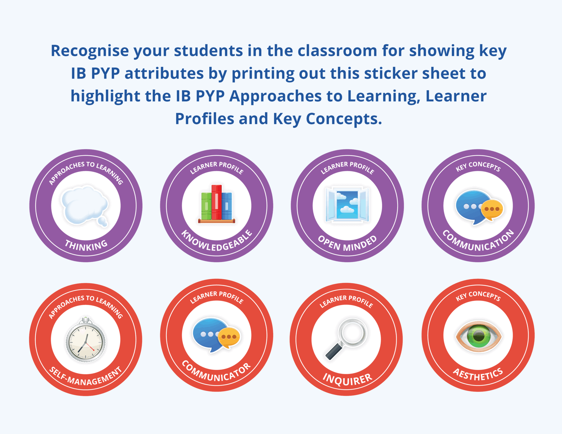 PYP Sticker