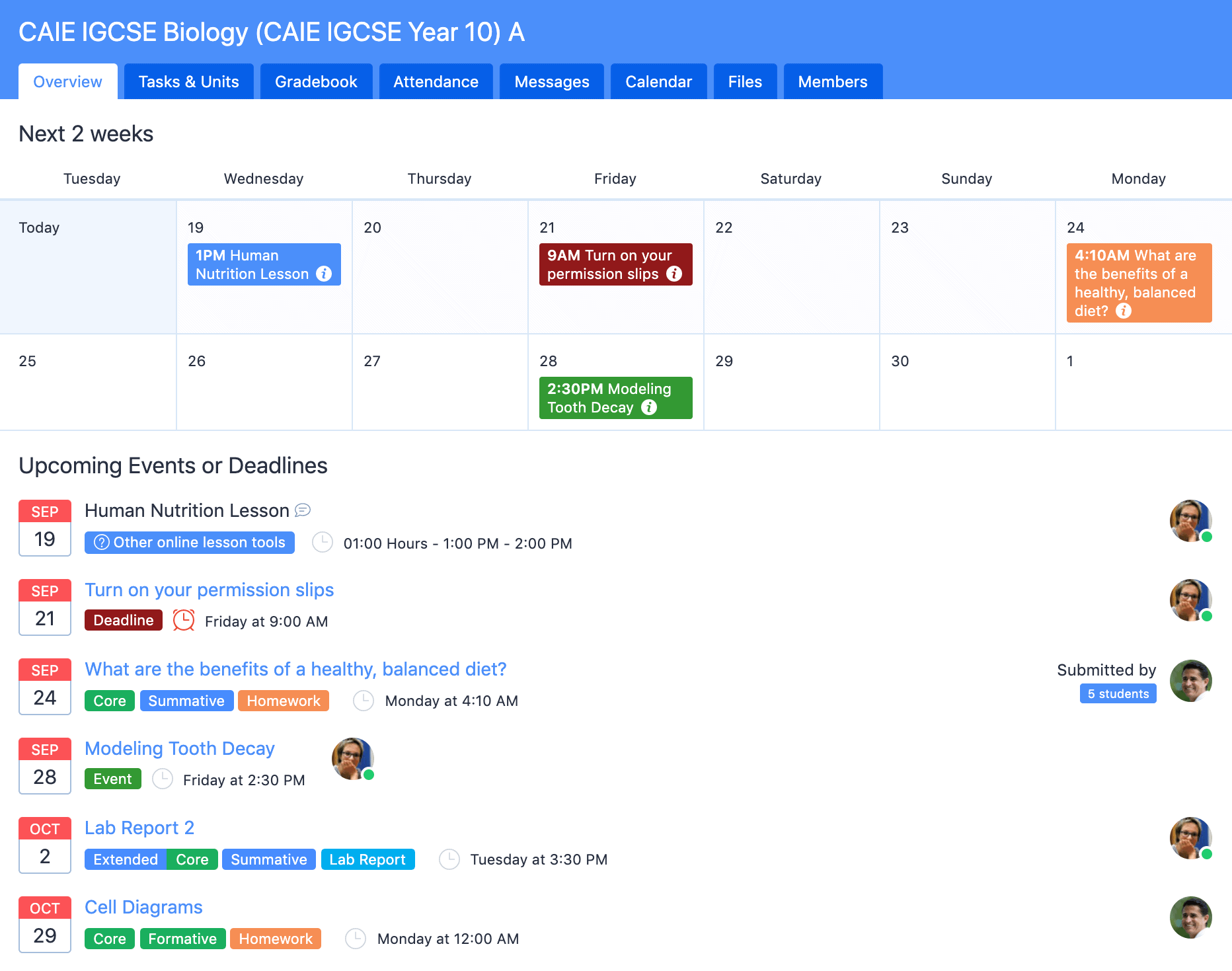 Curriculum First V3 76 c1 Classes Overview