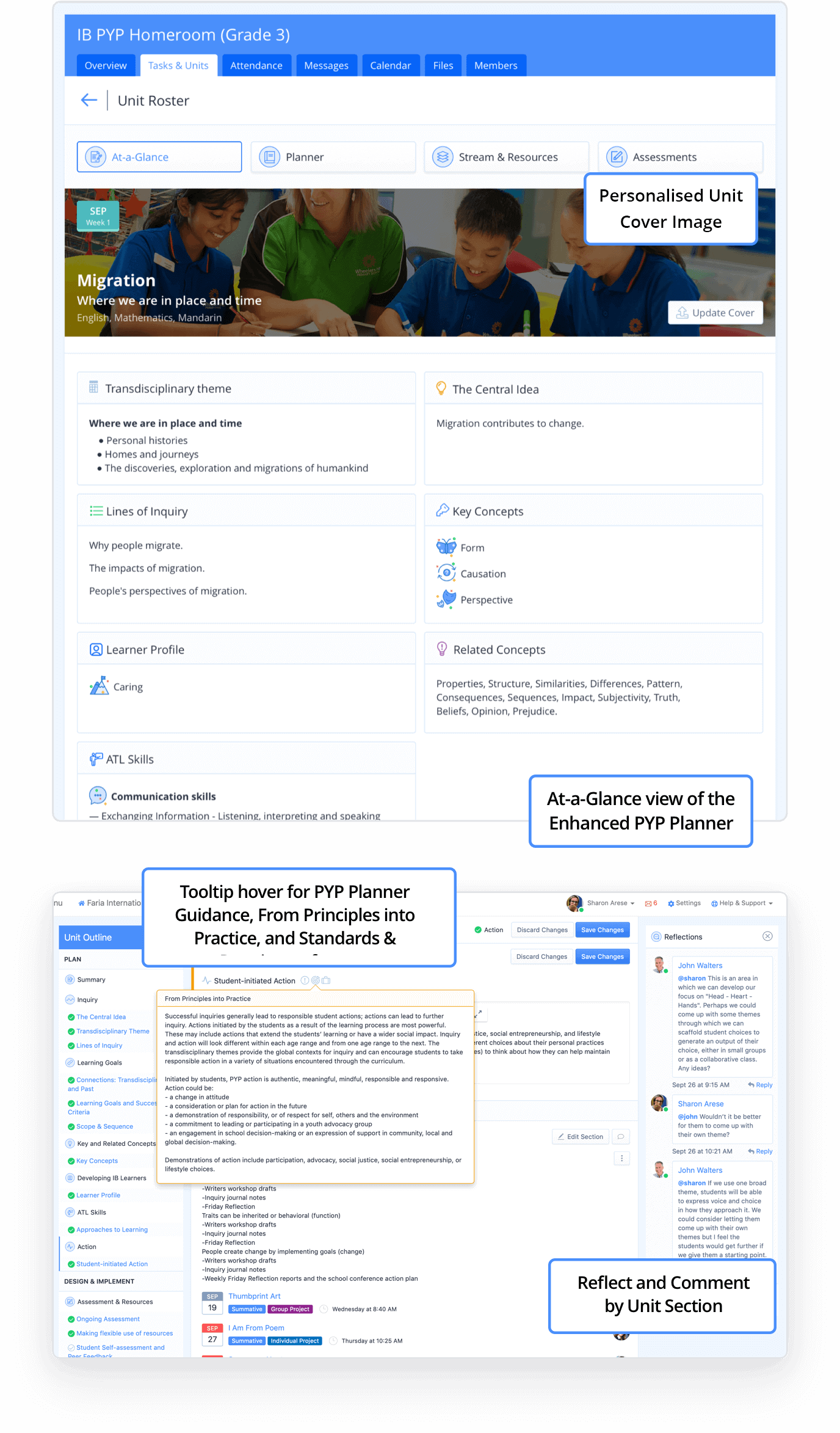 Primary Years v4 47 pyp unit planner improvement mobile ns