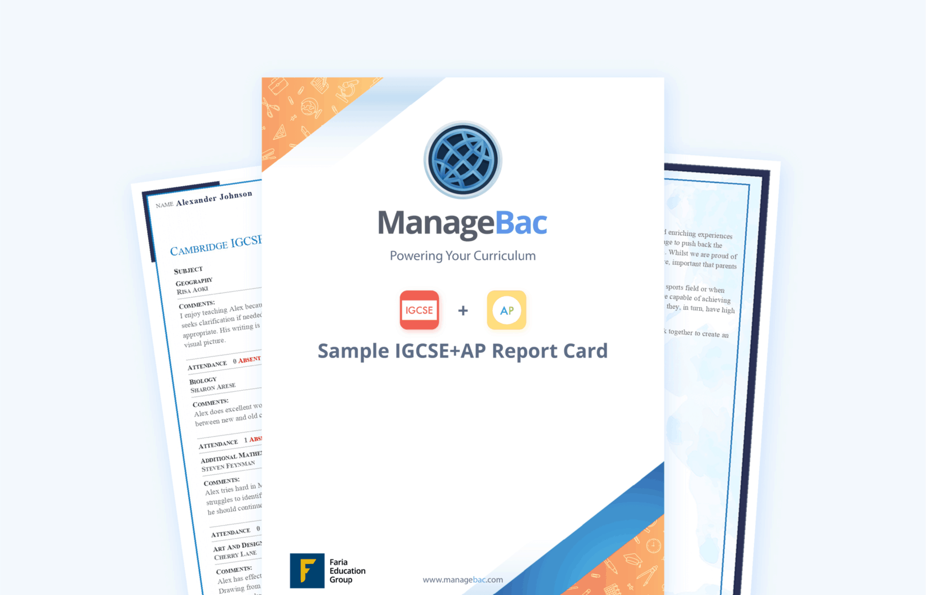 thumbnail IGCSEAP Report Cards PYP Sample Portfolio