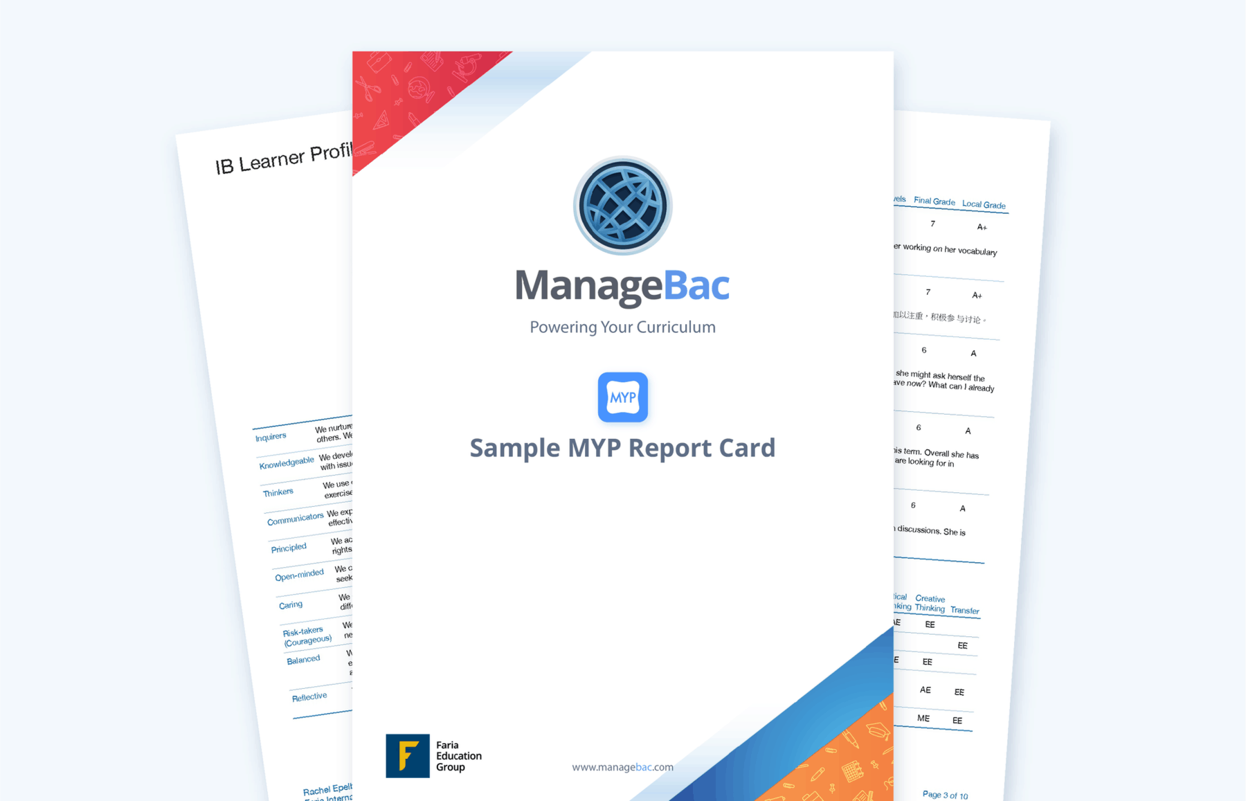 thumbnail MYP Report Card PYP Sample Portfolio