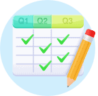 icon schedule bg