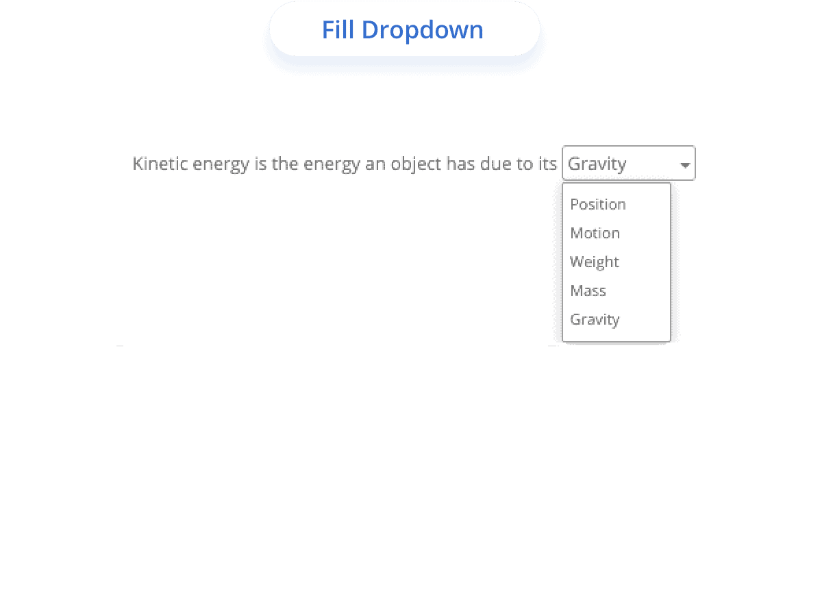 Fill Dropdown 1