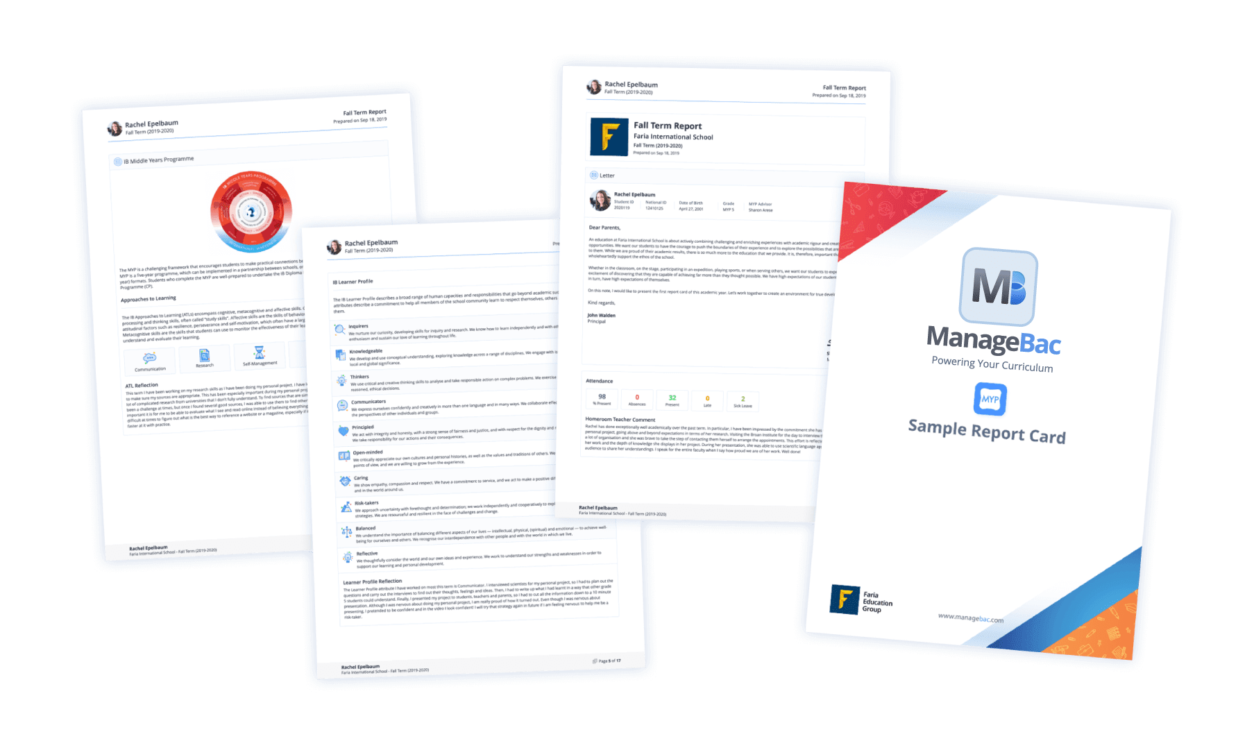 MB Update Logo Banner MYP Report Card